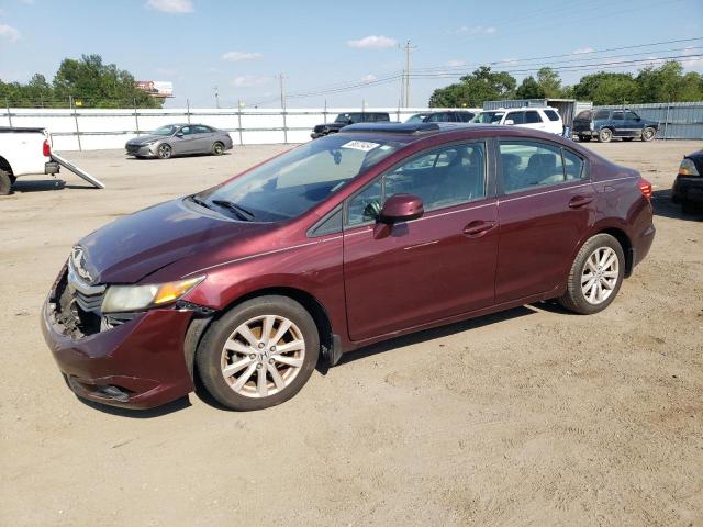 HONDA CIVIC EX 2012 with VIN 19XFB2F84CE085840 - Photo from auction