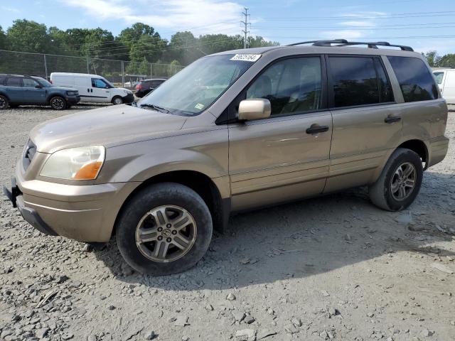 HONDA PILOT EXL 2005 with VIN 2HKYF18655H504585 - Photo from auction