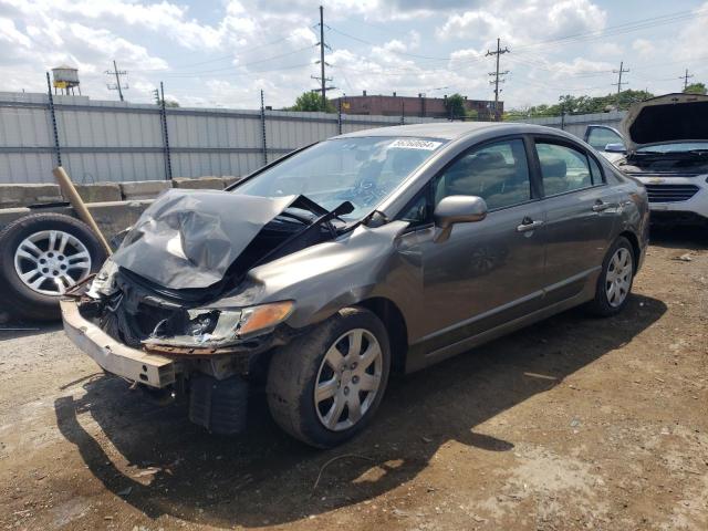 HONDA CIVIC LX 2008 with VIN 1HGFA16588L002736 - Photo from auction