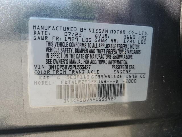 Photo 14 from auction – 2023 NISSAN KICKS S with VIN 3N1CP5BV5PL555427