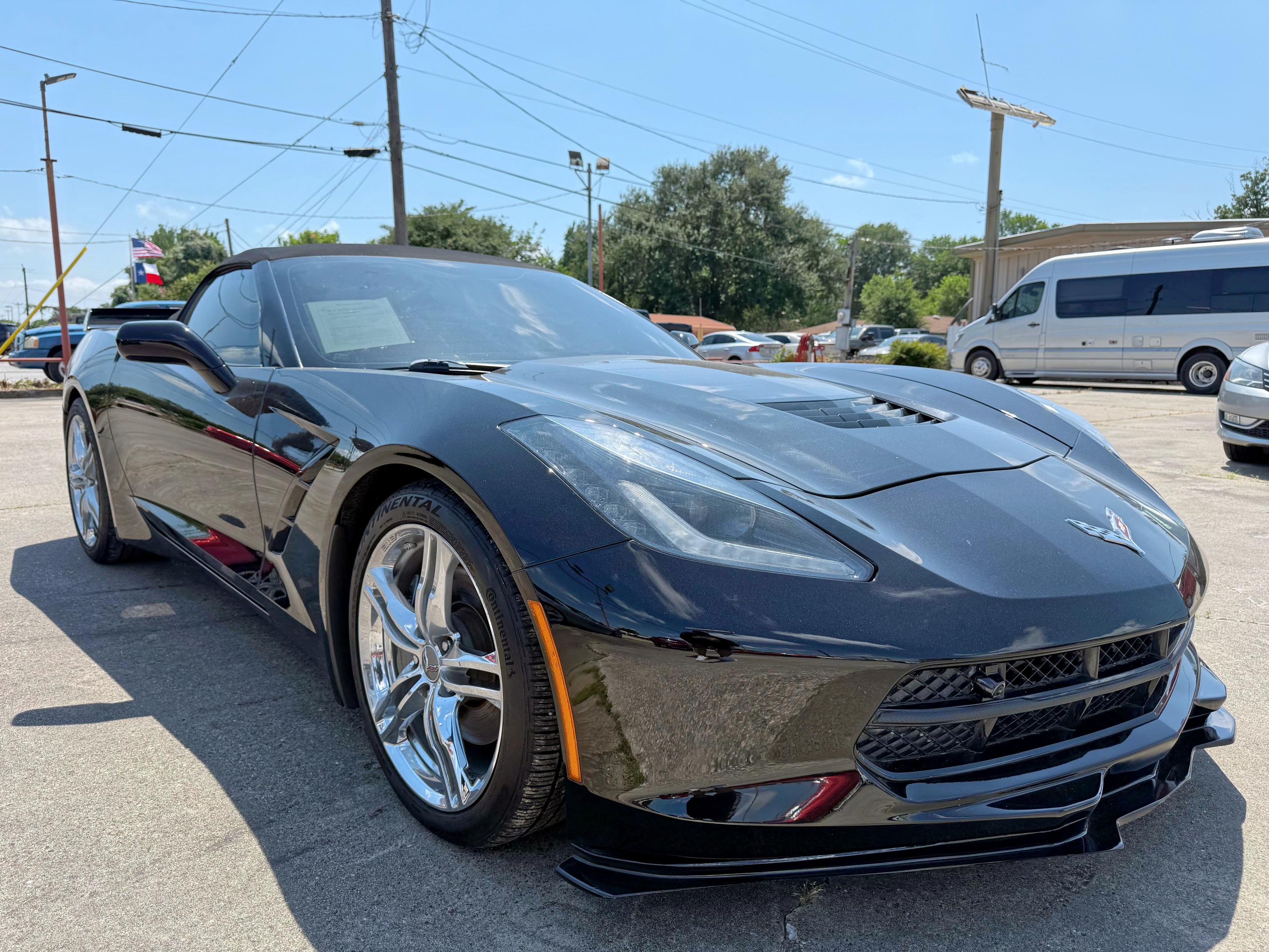 CHEVROLET CORVETTE S 2017 with VIN 1G1YF3D70H5123914 - Photo from auction