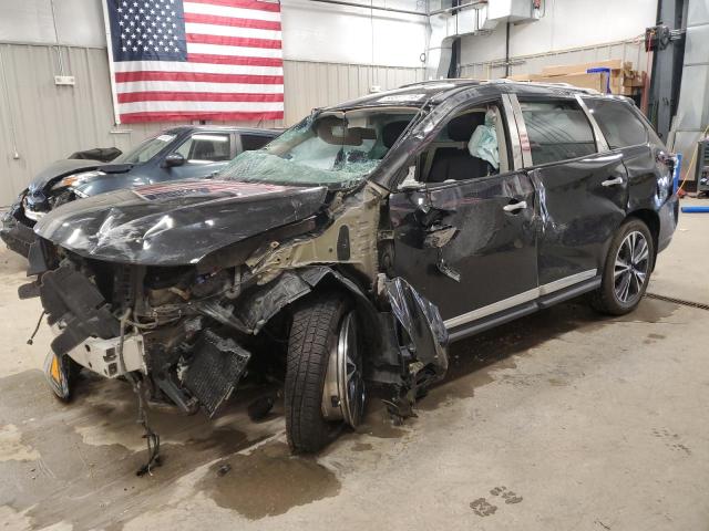 NISSAN PATHFINDER 2017 with VIN 5N1DR2MM3HC614384 - Photo from auction