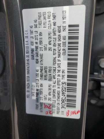 Photo 14 from auction – 2021 MAZDA CX-30 PREF with VIN 3MVDMBCL4MM302139