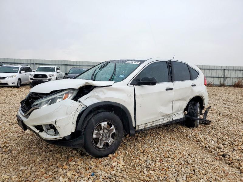 HONDA CR-V LX 2016 with VIN 5J6RM3H33GL028101 - Photo from auction