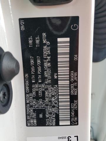 Photo 14 from auction – 2022 TOYOTA 4RUNNER SR with VIN JTEFU5JR7N5253234