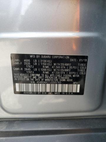 Photo 14 from auction – 2018 SUBARU OUTBACK 2. with VIN 4S4BSADC7J3305763