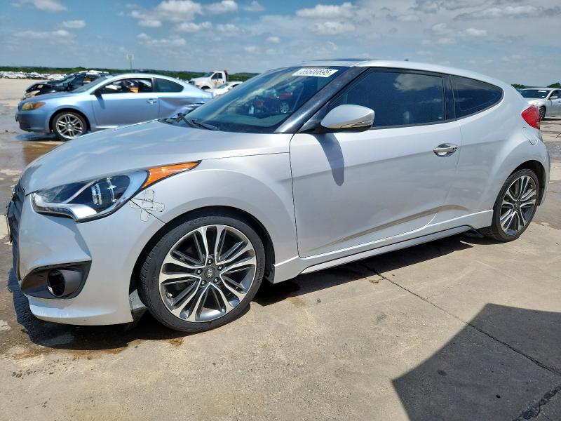 HYUNDAI VELOSTER T 2017 with VIN KMHTC6AE5HU309464 - Photo from auction