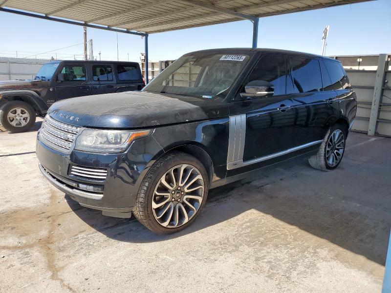 LAND ROVER RANGE ROVE 2015 with VIN SALGV3TF4FA208105 - Photo from auction