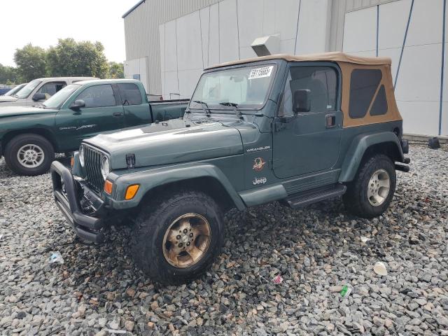JEEP WRANGLER / 2002 с VIN 1J4FA59S52P763290 - Фото с аукциона