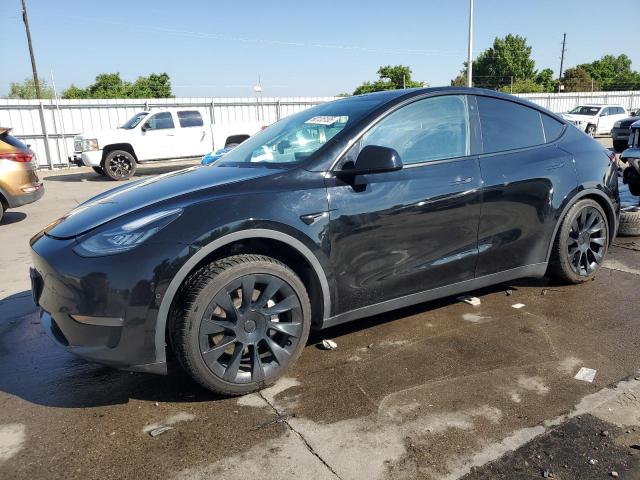 TESLA MODEL Y 2021 with VIN 5YJYGDEE1MF063111 - Photo from auction