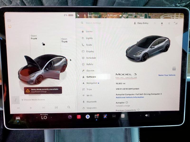 Photo 9 from auction – 2023 TESLA MODEL 3 with VIN 5YJ3E1EC8PF541641
