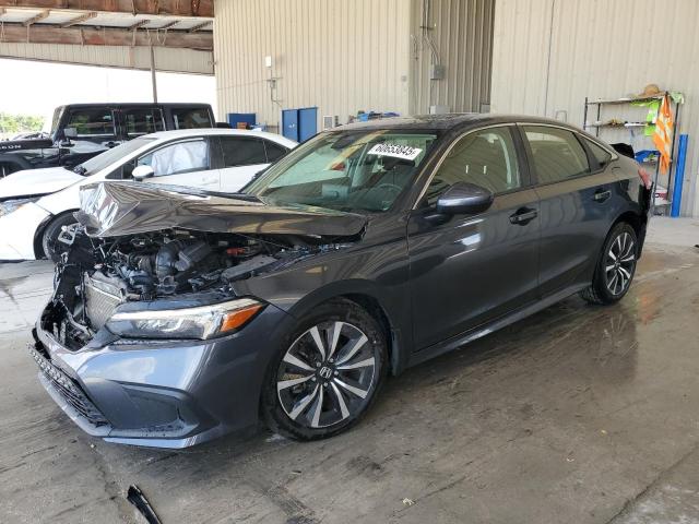 HONDA CIVIC EX 2022 with VIN JHMFE1F74NX007911 - Photo from auction