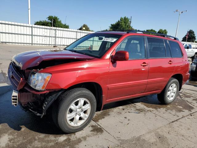 TOYOTA HIGHLANDER 2003 with VIN JTEHF21A530113365 - Photo from auction