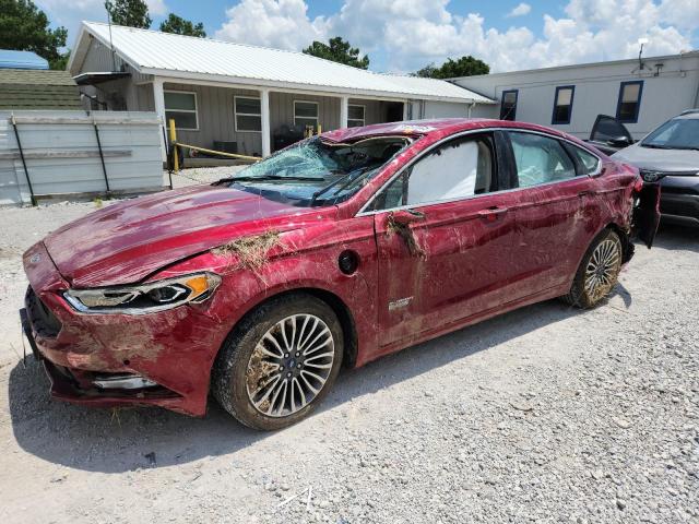 FORD FUSION TIT 2017 with VIN 3FA6P0SU7HR313621 - Photo from auction