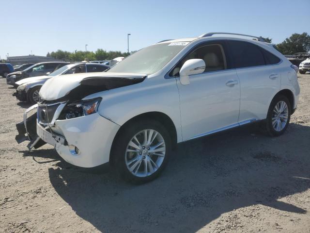 LEXUS RX 450H 2011 with VIN JTJBC1BA9B2420422 - Photo from auction