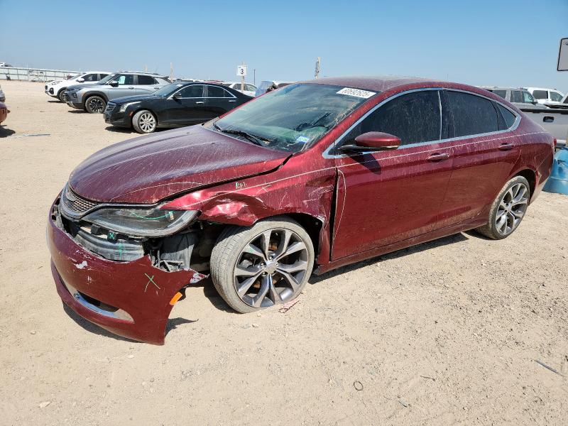 CHRYSLER 200 C 2015 with VIN 1C3CCCCG6FN608670 - Photo from auction