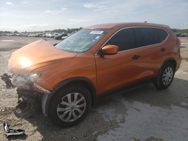 NISSAN ROGUE S 2017 with VIN JN8AT2MT0HW394947 - Photo from auction