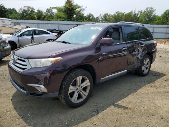 TOYOTA HIGHLANDER 2012 with VIN 5TDDK3EH4CS097801 - Photo from auction