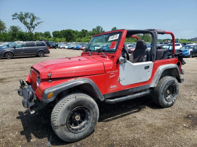 Photo 1 from auction – 2001 JEEP WRANGLER / with VIN 1J4FA49S11P321759