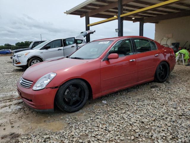 INFINITI G35 2003 with VIN JNKCV51E13M006908 - Photo from auction