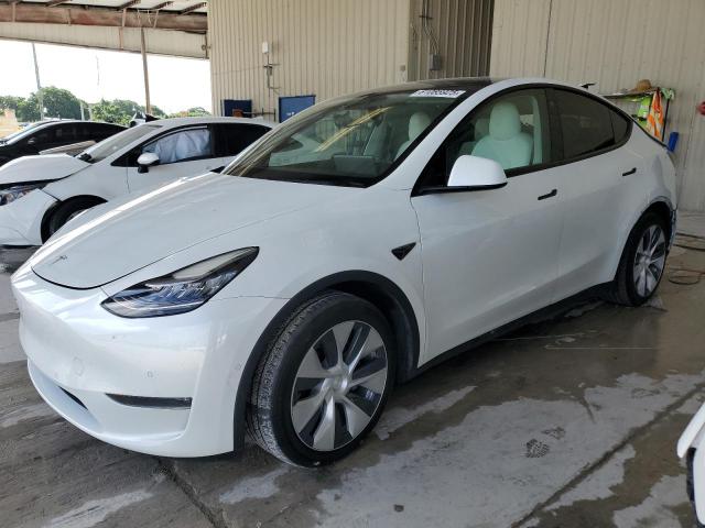 TESLA MODEL Y 2021 with VIN 5YJYGDEE6MF074931 - Photo from auction
