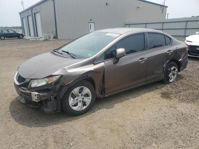 HONDA CIVIC LX 2013 with VIN 2HGFB2F59DH577163 - Photo from auction