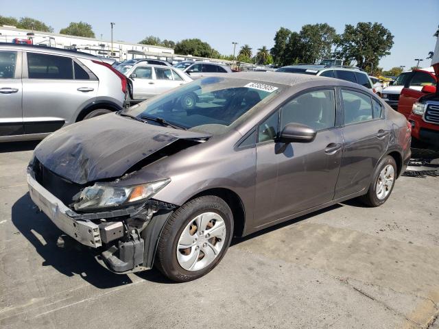 HONDA CIVIC 2014 with VIN 19XFB2F52EE252995 - Photo from auction