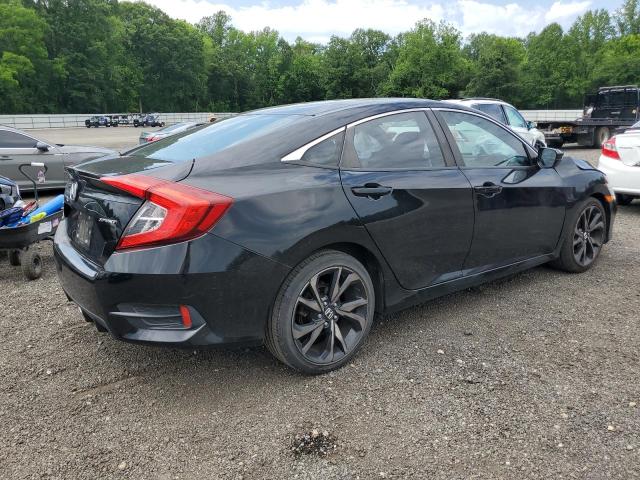 Photo 3 from auction – 2019 HONDA CIVIC 4D E with VIN 2HGFC2F82KH531663