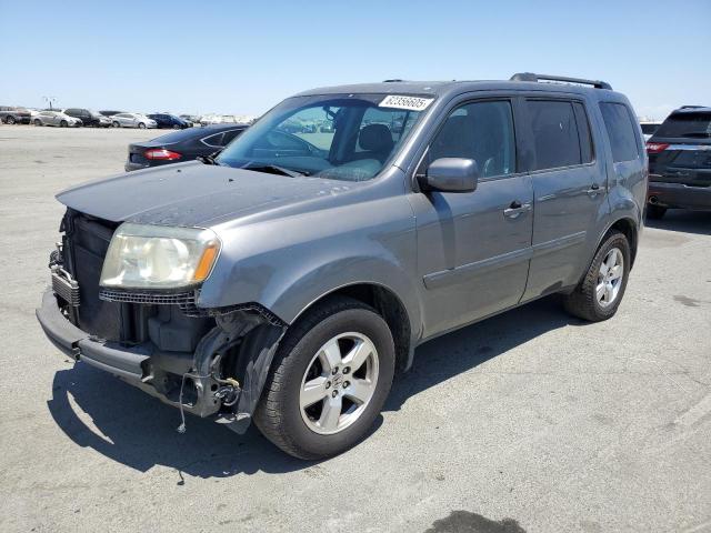 HONDA PILOT EXL 2011 with VIN 5FNYF3H55BB040260 - Photo from auction