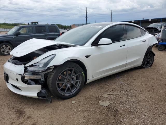 TESLA MODEL 3 2021 with VIN 5YJ3E1EB0MF915484 - Photo from auction