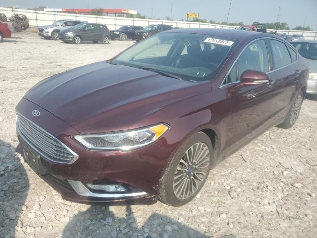 FORD FUSION SE 2017 with VIN 3FA6P0T90HR396481 - Photo from auction