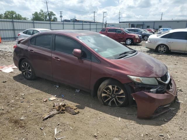 Photo 4 from auction – 2013 HONDA CIVIC EXL with VIN 19XFB2F93DE055271