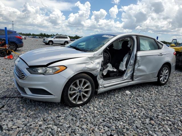 FORD FUSION SE 2017 with VIN 3FA6P0LU1HR387972 - Photo from auction