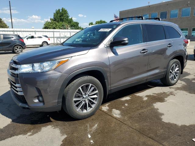 TOYOTA HIGHLANDER 2019 with VIN 5TDJZRFH2KS951781 - Photo from auction