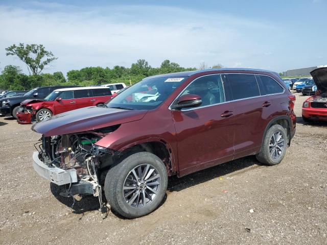 TOYOTA HIGHLANDER 2017 with VIN 5TDJZRFH1HS431399 - Photo from auction