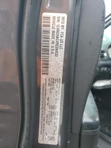 Photo 14 from auction – 2024 DODGE DURANGO SX with VIN 1C4RDHAGXRC244532
