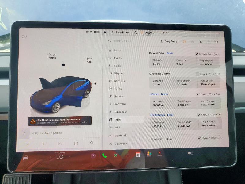 Photo 9 from auction – 2023 TESLA MODEL 3 with VIN 5YJ3E1EAXPF495342