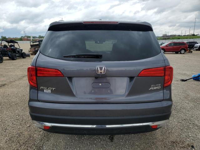 Photo 6 from auction – 2018 HONDA PILOT ELIT with VIN 5FNYF6H09JB013454