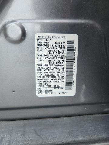 Photo 14 from auction – 2016 NISSAN ROGUE S with VIN JN8AT2MT2GW012268