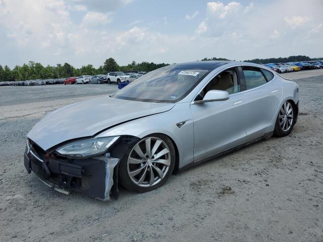 TESLA MODEL S 2013 with VIN 5YJSA1DNXDFP04134 - Photo from auction