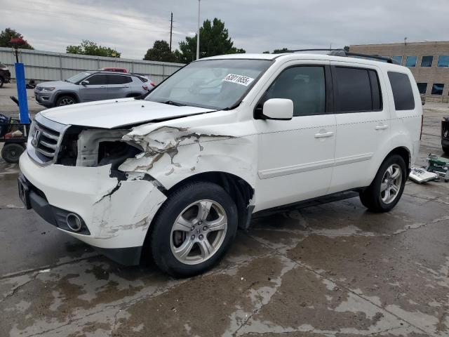 HONDA PILOT EXL 2012 with VIN 5FNYF4H55CB049368 - Photo from auction