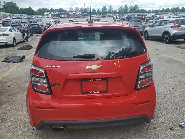 Photo 6 from auction – 2020 CHEVROLET SONIC with VIN 1G1JG6SBXL4131489