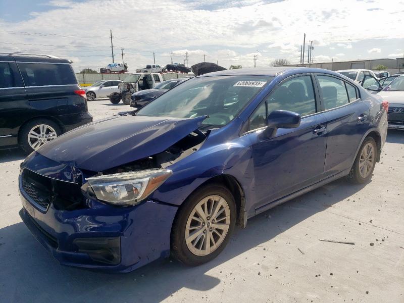 SUBARU IMPREZA PR 2018 with VIN 4S3GKAB60J3613705 - Photo from auction