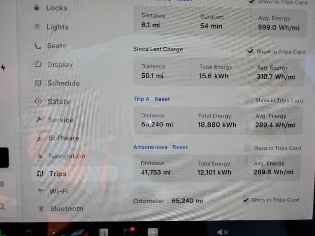 Foto 9 de la subasta – 2021 TESLA MODEL Y con VIN 5YJYGDEE8MF304081