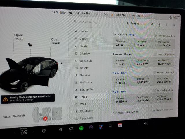 Photo 9 from auction – 2020 TESLA MODEL 3 with VIN 5YJ3E1EB5LF668476