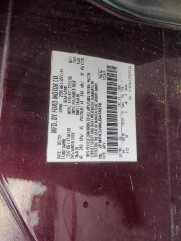 Photo 14 from auction – 2020 FORD EDGE SEL with VIN 2FMPK3J90LBA58258
