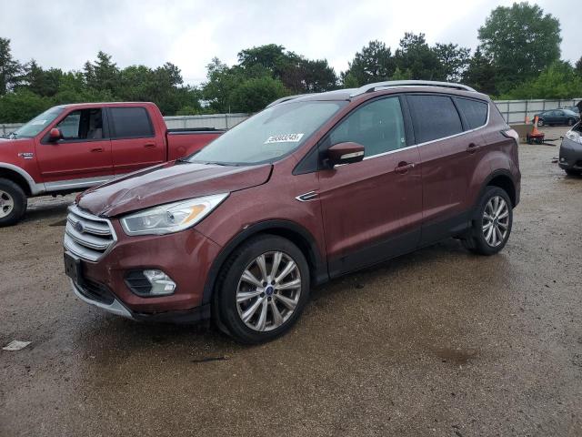 FORD ESCAPE TIT 2018 with VIN 1FMCU0J93JUA70449 - Photo from auction