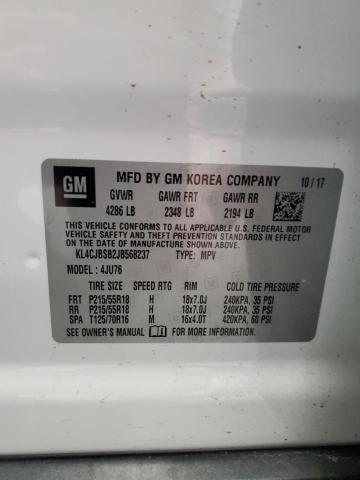 Photo 14 from auction – 2018 BUICK ENCORE PRE with VIN KL4CJBSB2JB568237