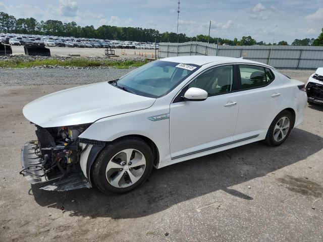 KIA OPTIMA HYB 2014 with VIN KNAGM4ADXE5072231 - Photo from auction
