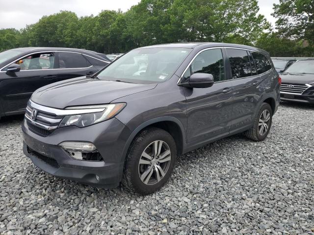 HONDA PILOT EXL 2017 with VIN 5FNYF6H50HB018032 - Photo from auction